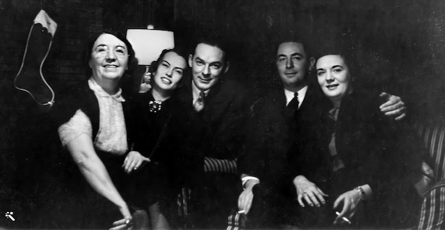 Mary Walsh with Sons Jack and Walter and Daughters-in-Law Ellie and Ann